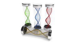 DNA in tubes